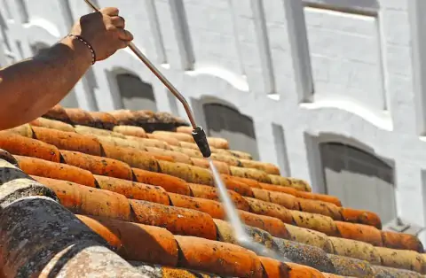 Nettoyage de toitures - Juvigny